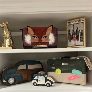 Collector’s Assorted Designer Novelty Handbags by Kate Spade and Alice & Olivia